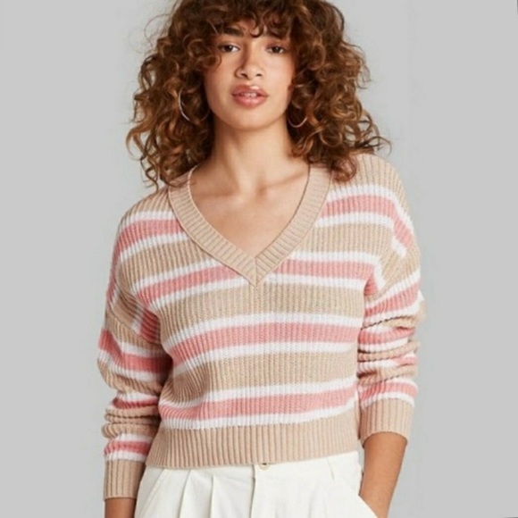wild fable striped sweater